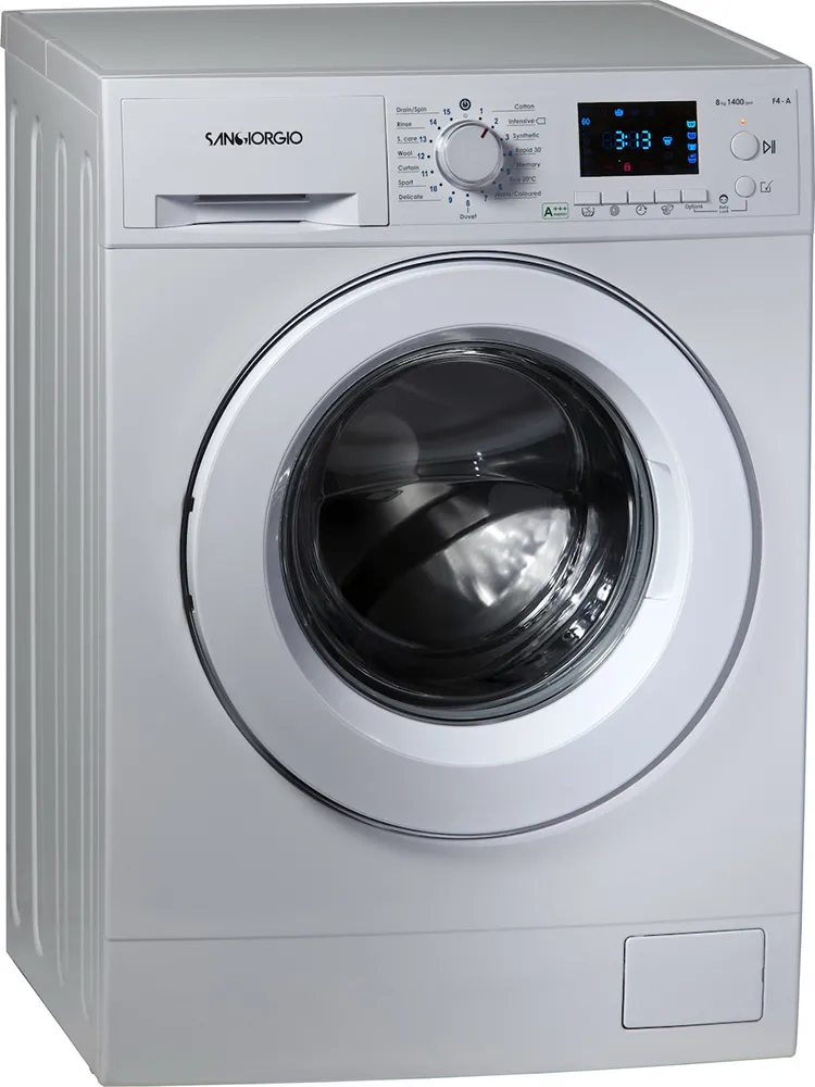 Πλυντήριο Ρούχων SanGiorgio F8 14DI 8kg 1400 Στροφών