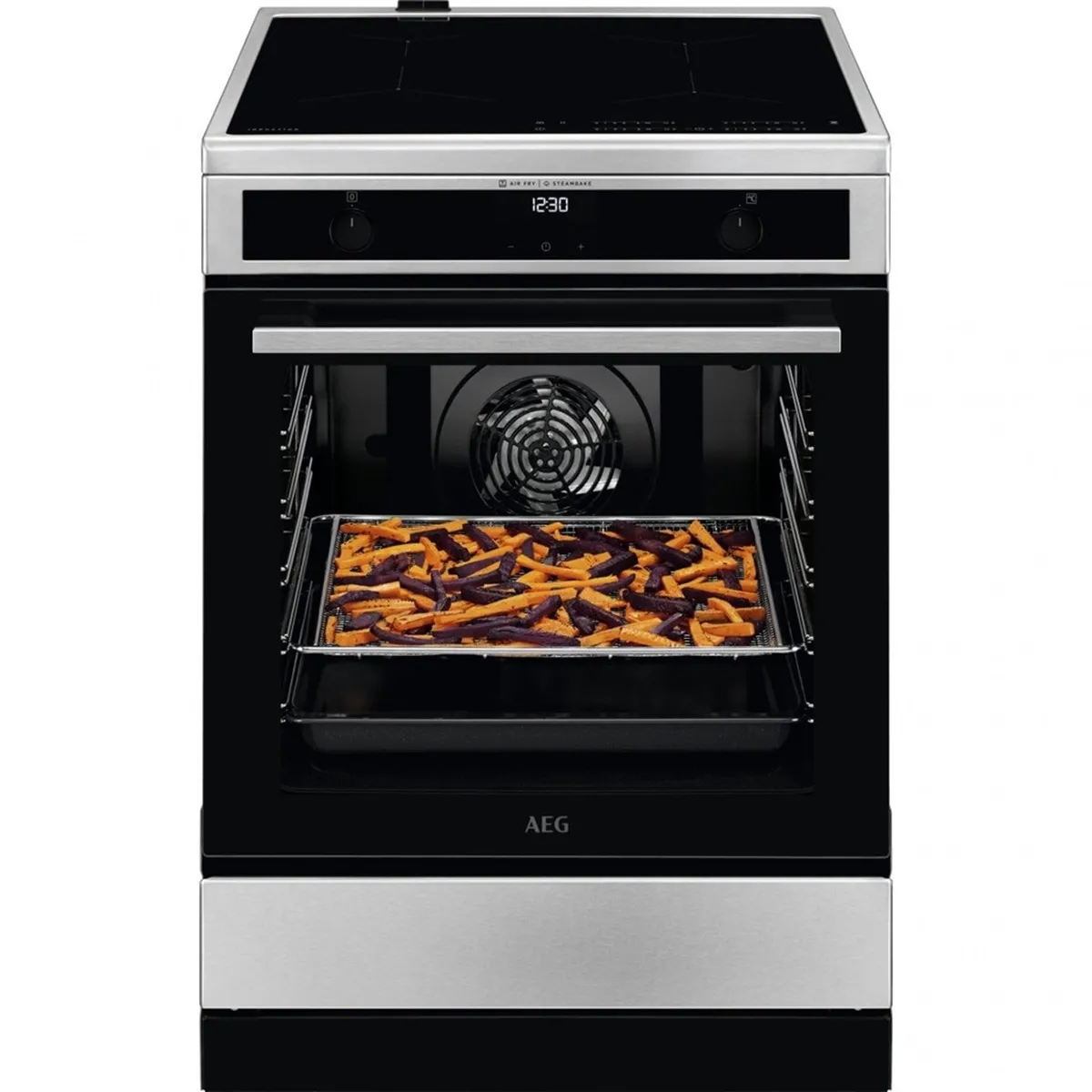 Κουζίνα Ελεύθερη AEG 6000 SteamBake 73lt με Επαγωγικές Εστίες
