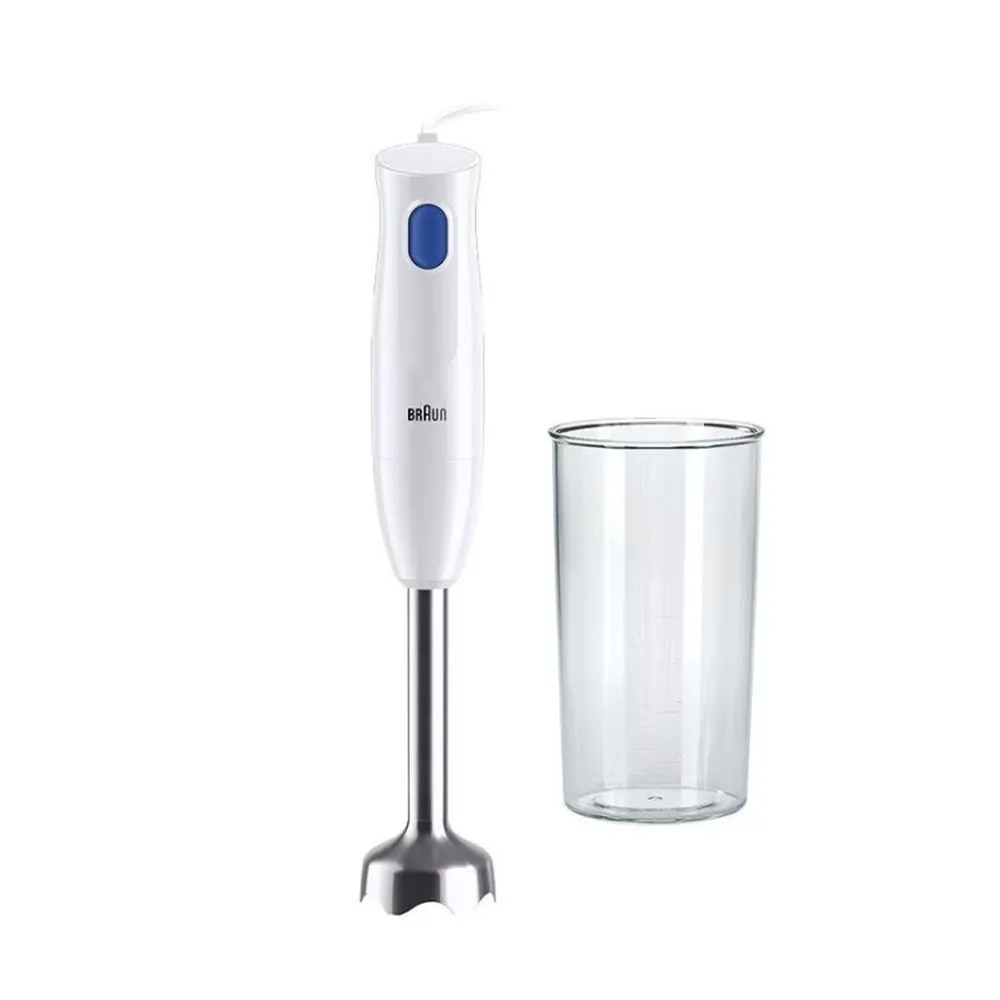 Ραβδομπλέντερ Braun MQ10.001M WH με Ανοξείδωτη Ράβδο 450W Λευκό