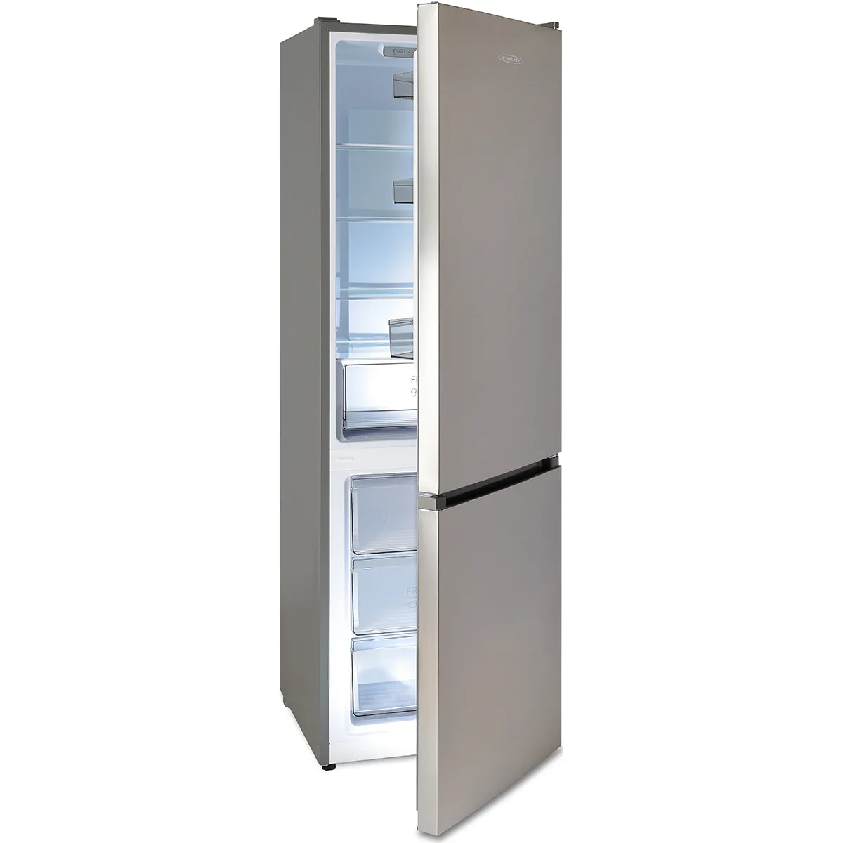 Ψυγειοκαταψύκτης Carad NFC346X 335lt NoFrost Inox 