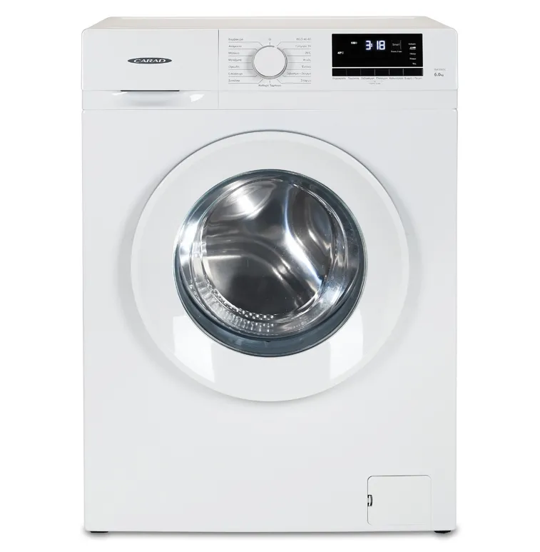 Πλυντήριο Ρούχων Carad WA5060E 6kg 45cm Βάθος