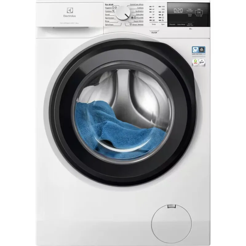 Πλυντήριο Ρούχων Electrolux 8kg με Τεχνολογία Ατμού 700 SteamCare 1400 Στροφών