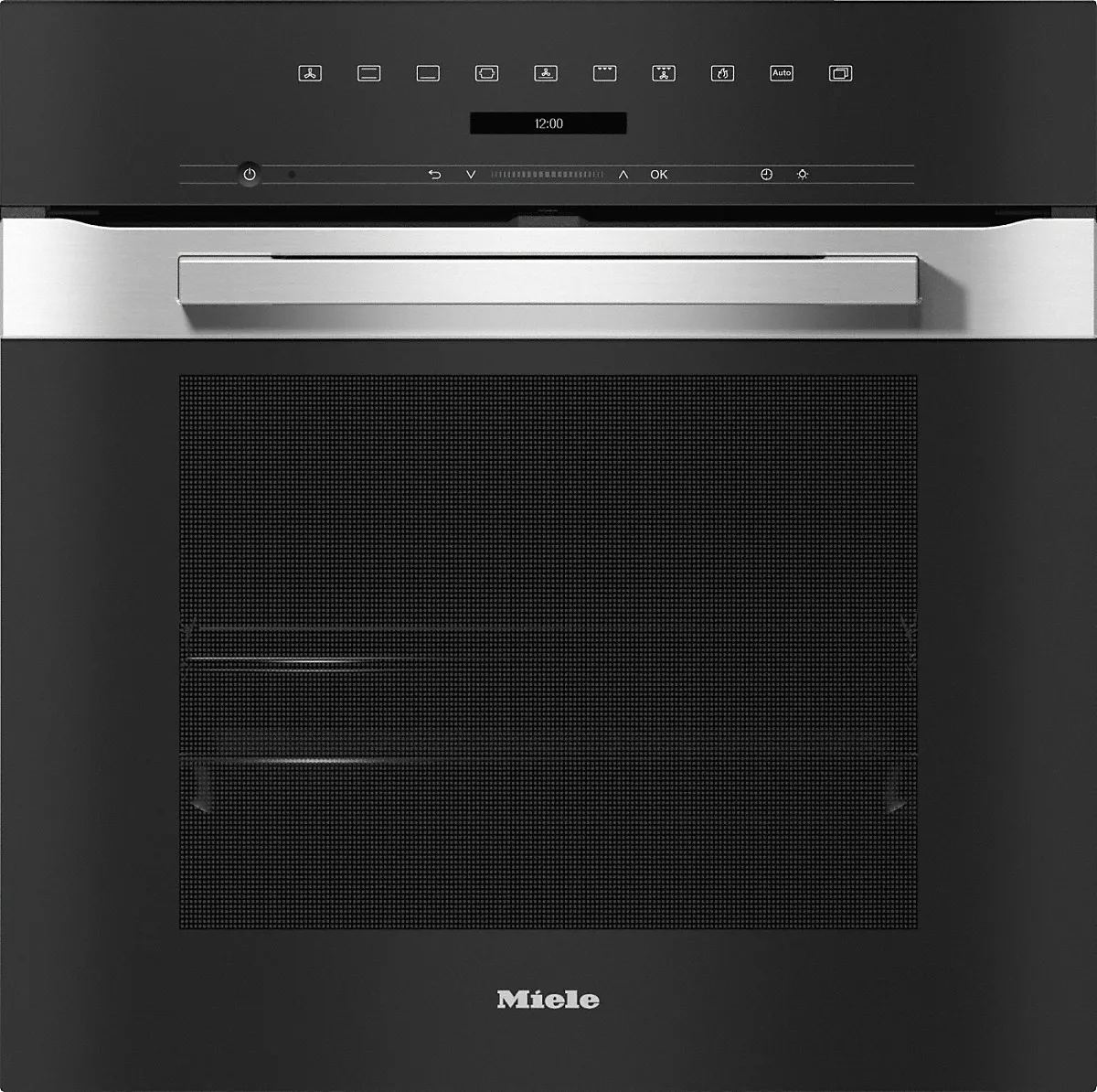 Εντοιχιζόμενος φούρνος Miele H 7260 BP CulinArt Ανοξείδωτο CleanSteel 76lt με πυρόλυση