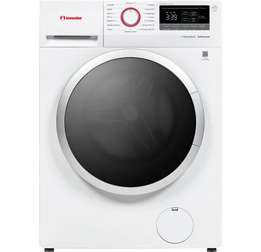 Πλυντήριο Ρούχων Inventor 8kg με Τεχνολογία Ατμού 1400 Στροφών 
