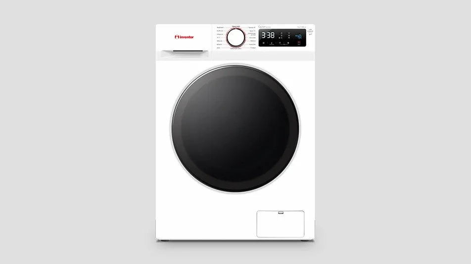 Πλυντήριο Ρούχων Inventor 12kg με Τεχνολογία Ατμού 1400 Στροφών BLDC Inverter Motor
