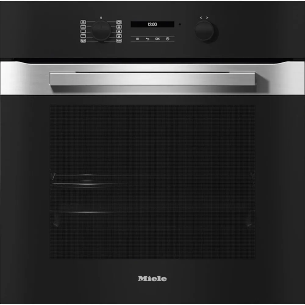 Εντοιχιζόμενος φούρνος Miele H 2861-1 BP 125 Edition CleanSteel 76lt με λειτουργία AirFry, δικτύωση και πυρόλυση