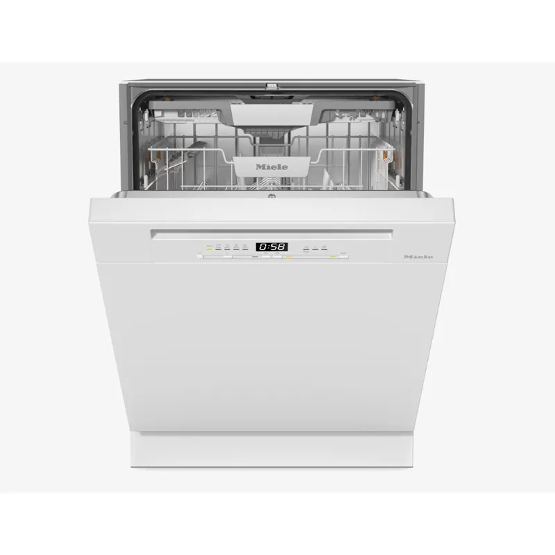 Ημι-εντοιχιζόμενο πλυντήριο πιάτων Miele G5811 SCi Active Plus Λευκό