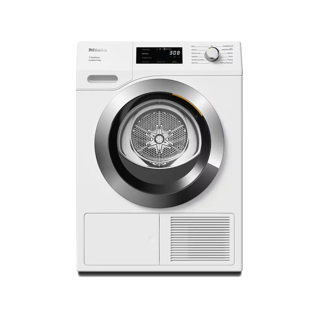 Στεγνωτήριο Miele TEH795WP EU1 LW EcoSpeed 9kg με αντλία θερμότητας