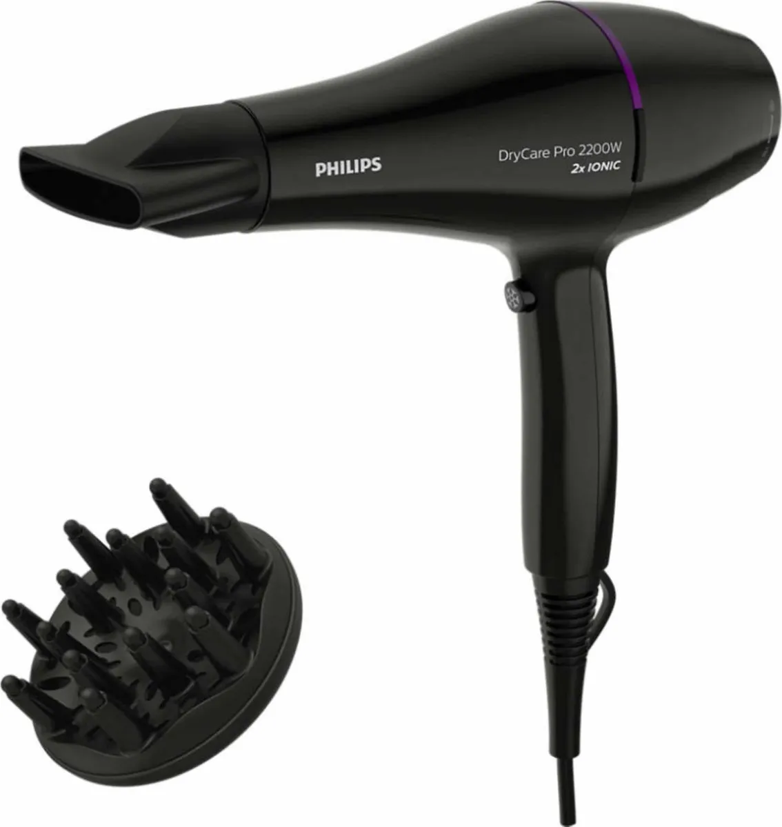 Πιστολάκι Μαλλιών Philips BHD274/00 DryCare Pro με Φυσούνα 2200W