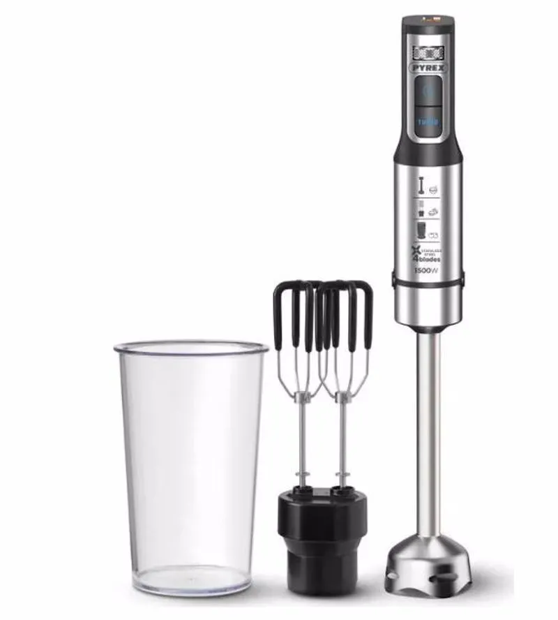Ραβδομπλέντερ Pyrex SB-1120 με Ανοξείδωτη Ράβδο 1500W