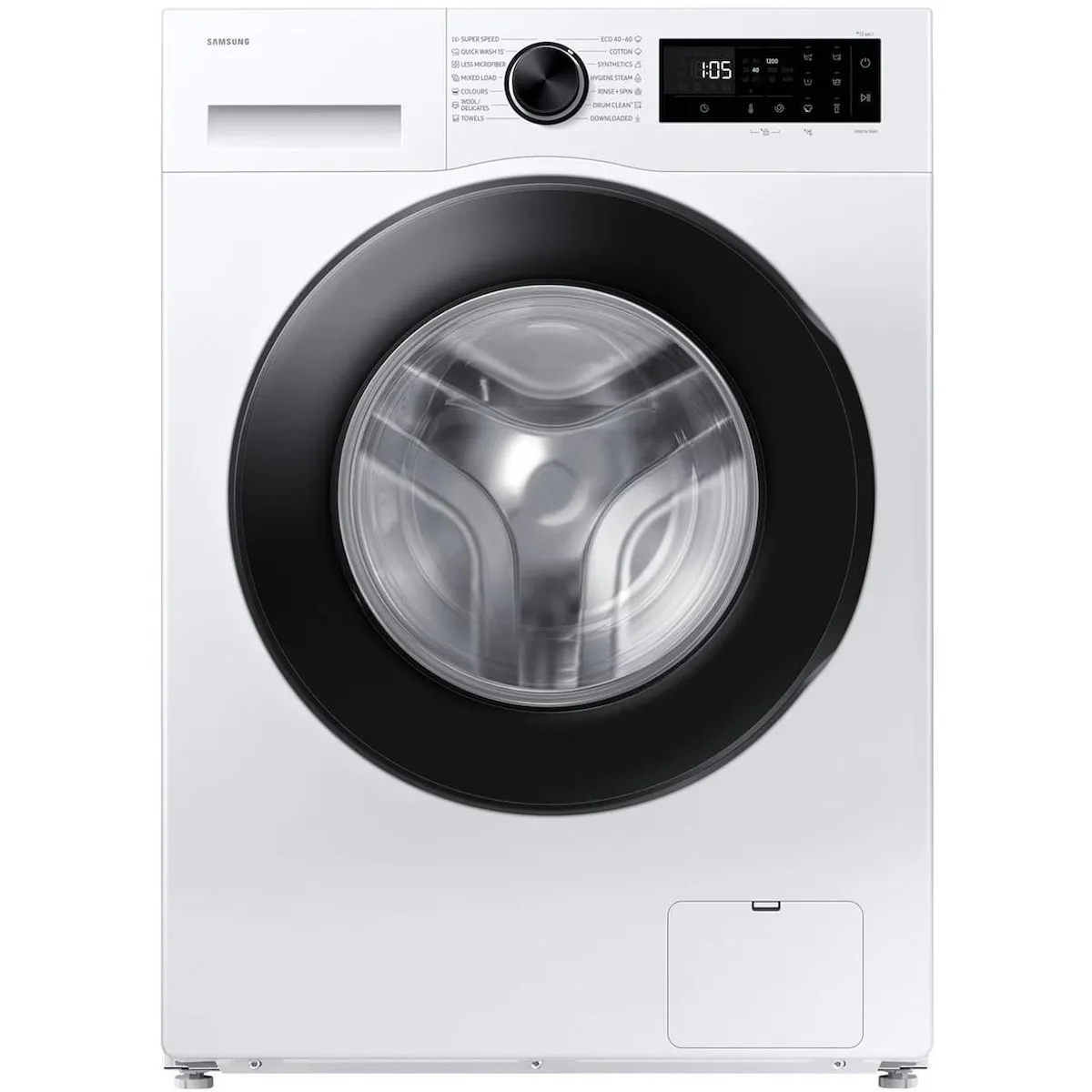 Πλυντήριο Ρούχων Samsung 8Kg με Τεχνολογία Ατμού 1200 Στροφών