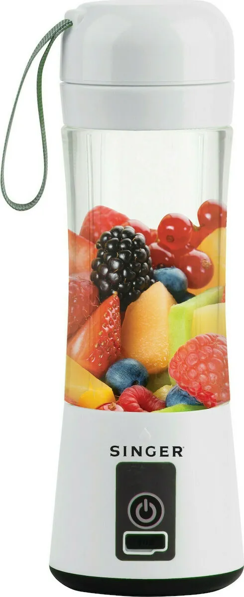 Μπλέντερ για Smoothies Singer 0.38lt Λευκό
