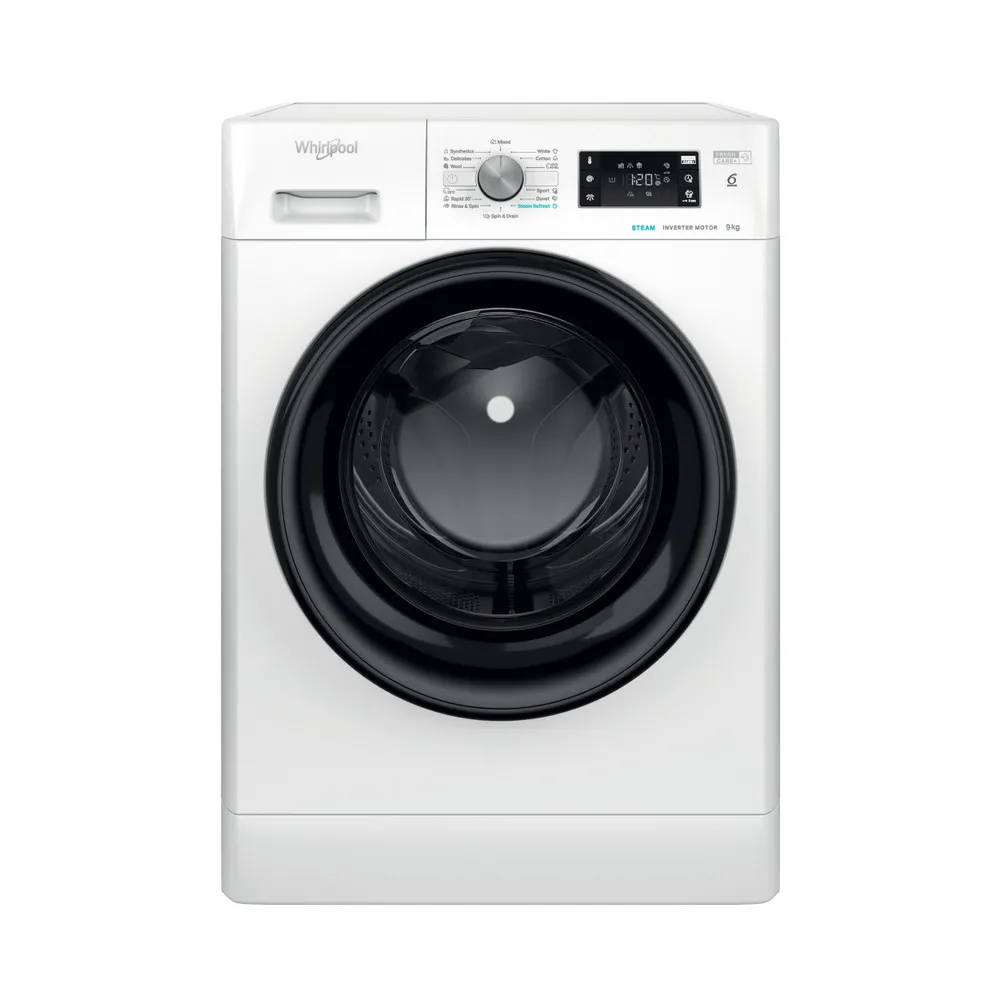Πλυντήριο Ρούχων Whirlpool FFB 9479 BV EE 9kg με Τεχνολογία Ατμού 1400 Στροφών