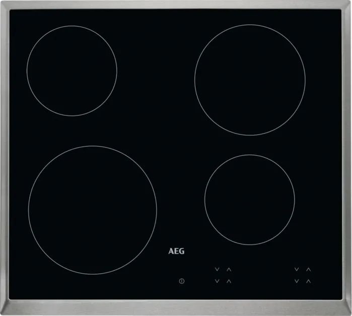 Κεραμική Εστία Αυτόνομη AEG HK624000XB με Πλαίσιο 