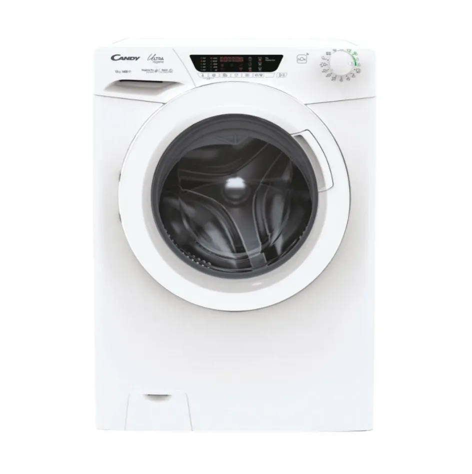 Πλυντήριο Ρούχων Candy HES14134TWM/1-S 13kg με Τεχνολογία Ατμού 1400 Στροφές 