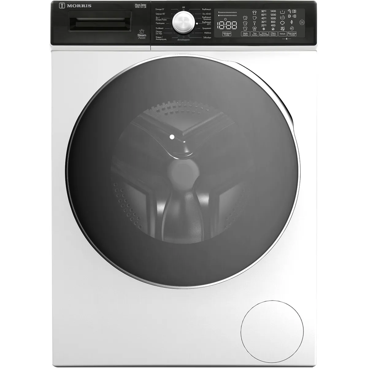 Πλυντήριο Ρούχων Morris WIW-10138 10kg 1400 Στροφές 