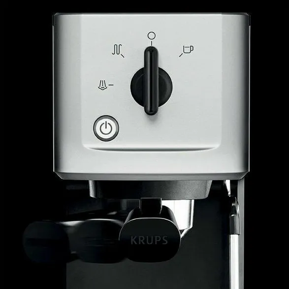 Μηχανή Espresso Krups XP3440 1460W 15bar Πίεση Ασημί