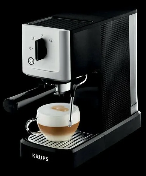 Μηχανή Espresso Krups XP3440 1460W 15bar Πίεση Ασημί