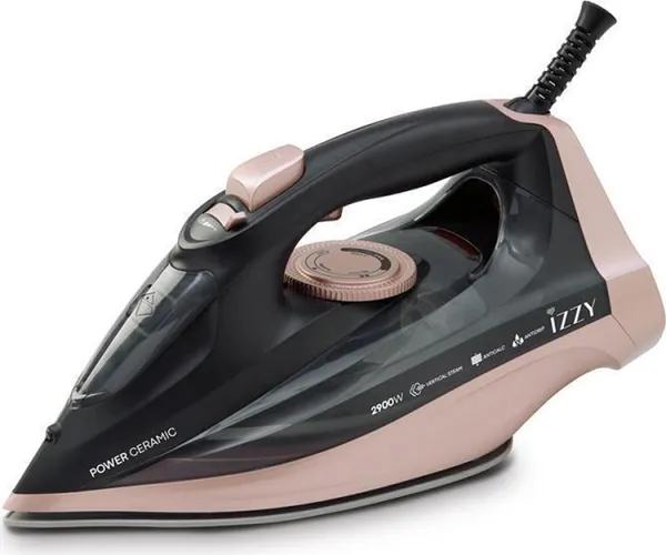 Σίδερο Ατμού Izzy IZ-1108 2900W με Κεραμική Πλάκα