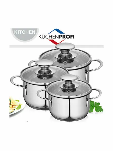 Kuchenprofi Capri Βαθιά Ανοξείδωτη Κατσαρόλα 1.25lt / 16cm