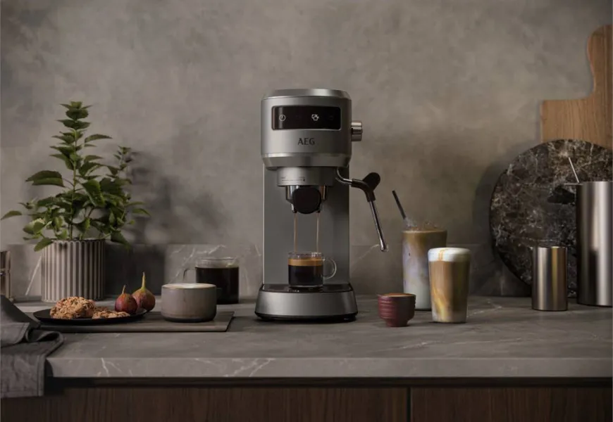 Μηχανή Espresso AEG EC6-1-6ST 1450W Πίεσης 15 bar