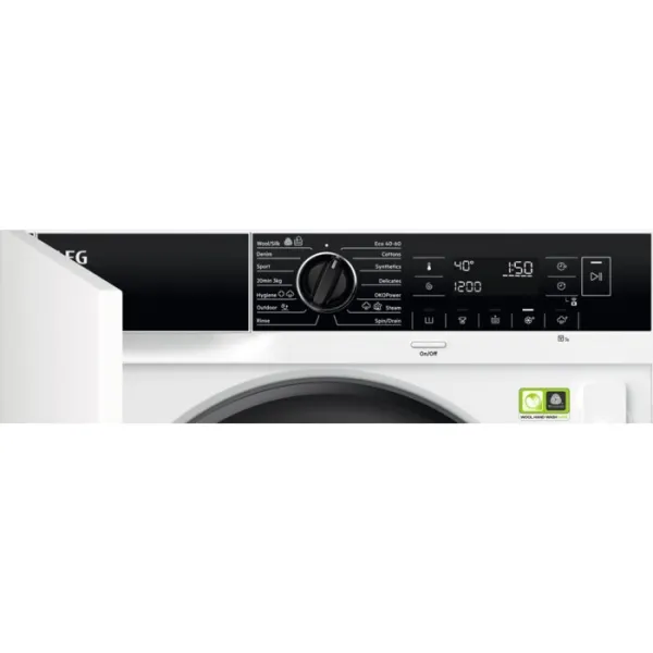 Πλυντήριο Ρούχων Εντοιχιζόμενο AEG 8kg 1400 Στροφών