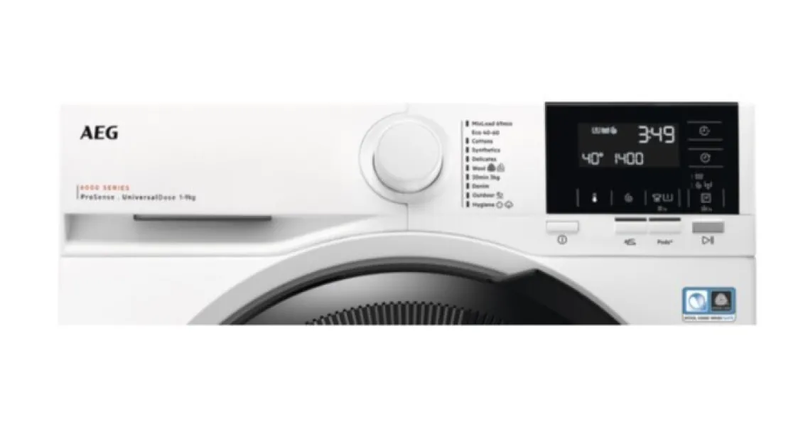 Πλυντήριο ρούχων AEG 6000 ProSense® 9 kg με UniversalDose