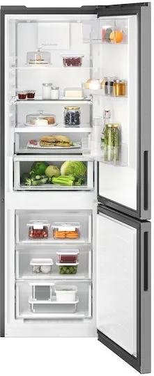 Ψυγειοκαταψύκτης AEG 328lt NoFrost Inox