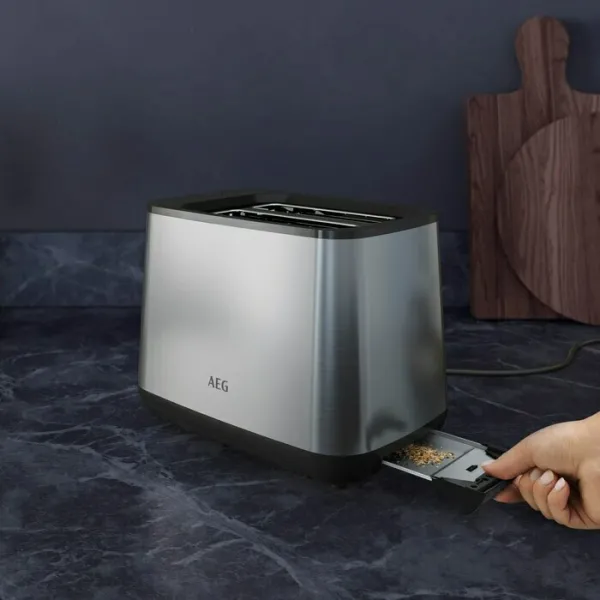 Φρυγανιέρα AEG T3-1-3ST 2 θέσεων 800W Inox