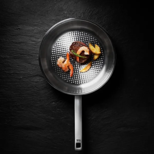 Τηγάνι Ανοξείδωτο Fissler Original Profi 28cm - Με Novogrill