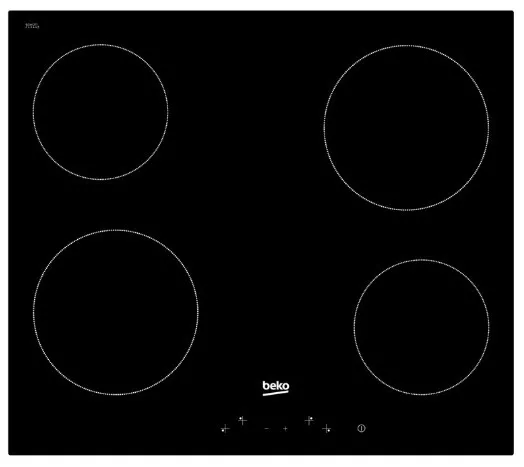 Σετ Φούρνος Εντοιχιζόμενος Άνω Πάγκου 66lt Beko και Κεραμικές Εστίες Inox
