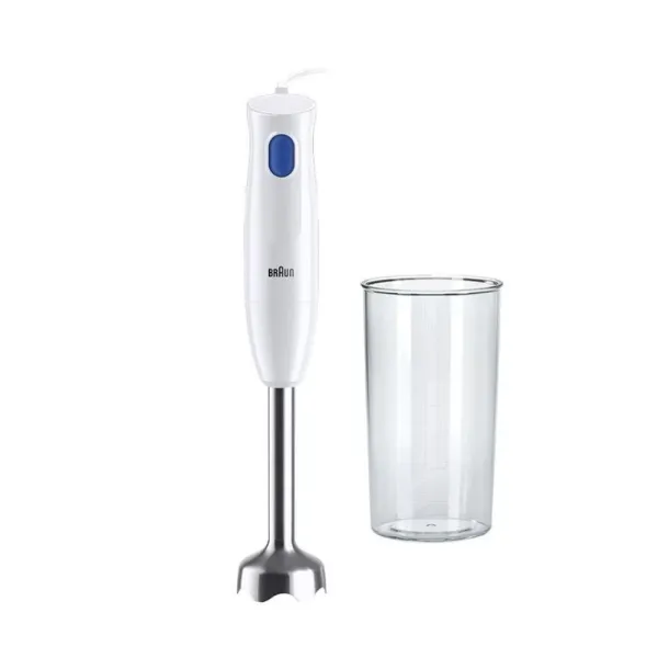 Ραβδομπλέντερ Braun MQ10.001M WH με Ανοξείδωτη Ράβδο 450W Λευκό