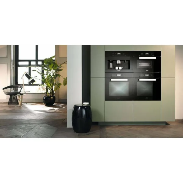 Εντοιχιζόμενη καφετιέρα Miele CVA7440 A OBSW Αυτόματη Μηχανή Espresso 1500W 5bar με Wi-Fi