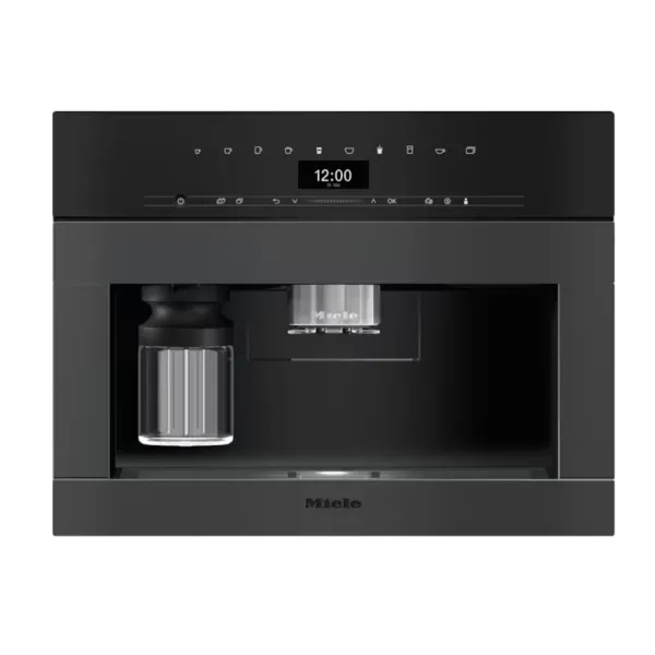 Εντοιχιζόμενη καφετιέρα Miele CVA7440 A OBSW/MATT Αυτόματη Μηχανή Espresso 1500W 5bar με Wi-Fi
