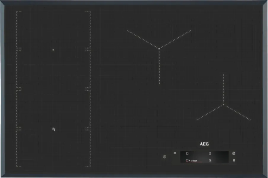 Επαγωγική Εστία με Πλαίσιο AEG 7000 SenseFry με Λειτουργία Κλειδώματος 78x52εκ.