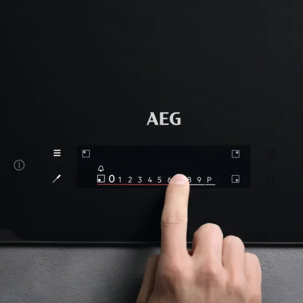 Επαγωγική Εστία με Πλαίσιο AEG 9000 SensePro με Λειτουργία Κλειδώματος 78x52εκ.