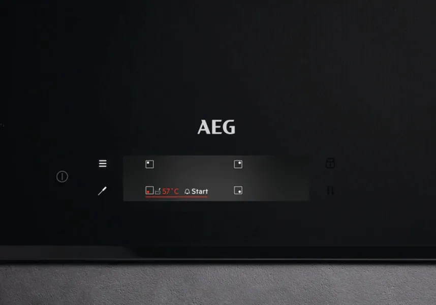 Επαγωγική Εστία με Πλαίσιο AEG 9000 SensePro με Λειτουργία Κλειδώματος 78x52εκ.