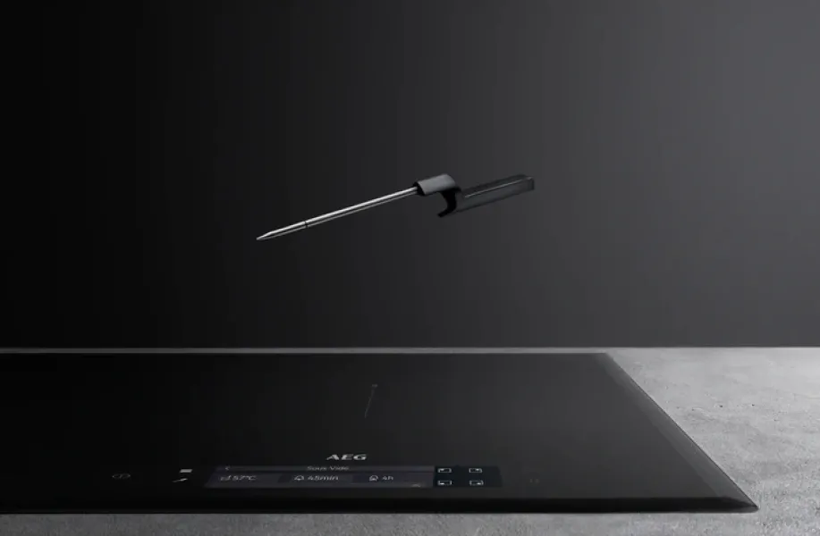 Επαγωγική Εστία με Πλαίσιο AEG 9000 SensePro με Λειτουργία Κλειδώματος 78x52εκ.