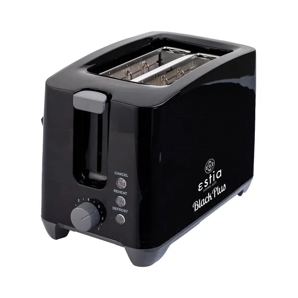 Φρυγανιέρα Estia Black Plus 2 θέσεων 750W Μαύρη