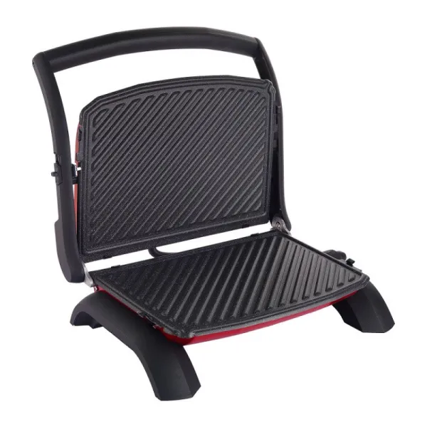 Τοστιέρα Γκριλιέρα Grill'o GR280 με Αποσπώμενες Πλάκες 1800W Κόκκινη