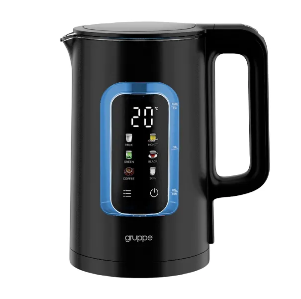 Βραστήρας Gruppe DG-2328-EL 1.5lt 1500W Μαύρος