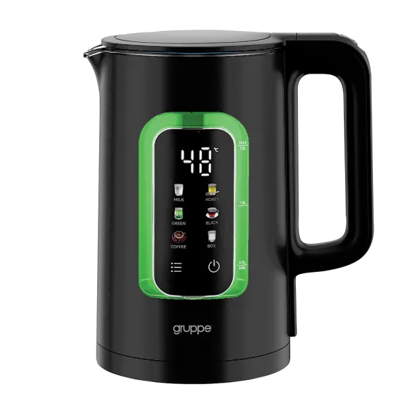 Βραστήρας Gruppe DG-2328-EL 1.5lt 1500W Μαύρος
