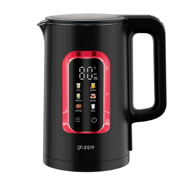 Βραστήρας Gruppe DG-2328-EL 1.5lt 1500W Μαύρος
