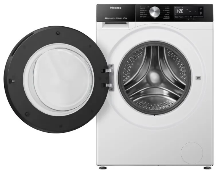 Πλυντήριο-Στεγνωτήριο Ρούχων Hisense 8kg/5kg Ατμού 1400 Στροφές με Wi-Fi