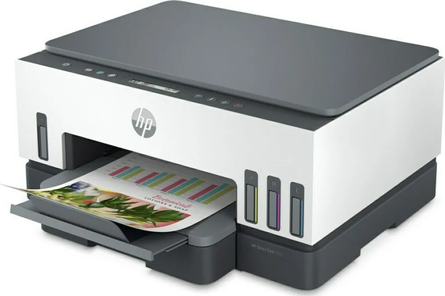 Έγχρωμο Πολυμηχάνημα HP Smart Tank 720 All-in-One Inkjet με WiFi και Mobile Print 