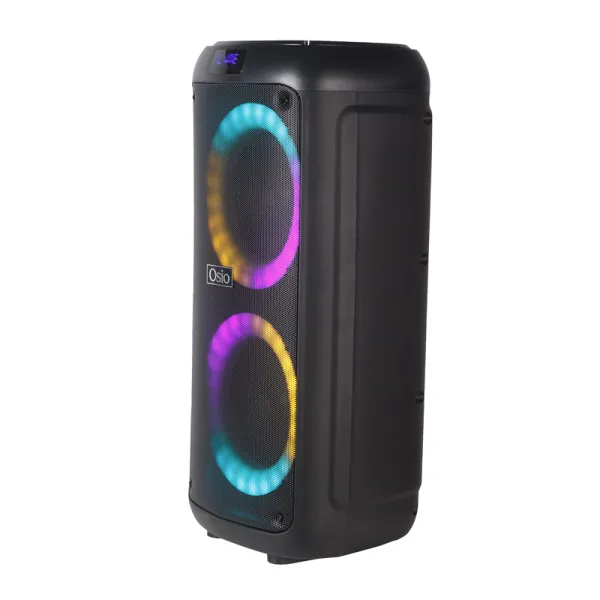 Ηχείο Karaoke Osio OBT-8030 με Ενσύρματo Μικρόφωνο και Εφέ Φωτισμού