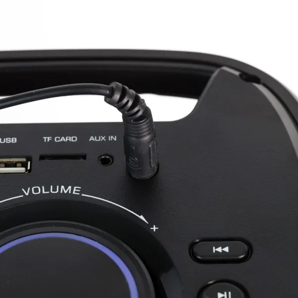 Ηχείο Karaoke Osio OBT-8030 με Ενσύρματo Μικρόφωνο και Εφέ Φωτισμού