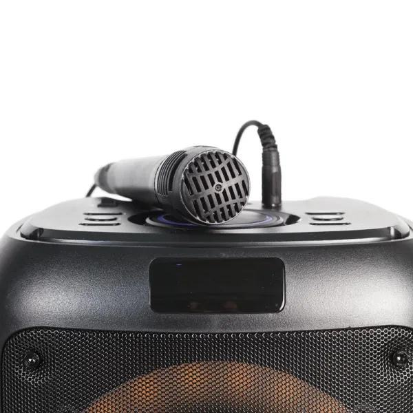 Ηχείο Karaoke Osio OBT-8030 με Ενσύρματo Μικρόφωνο και Εφέ Φωτισμού