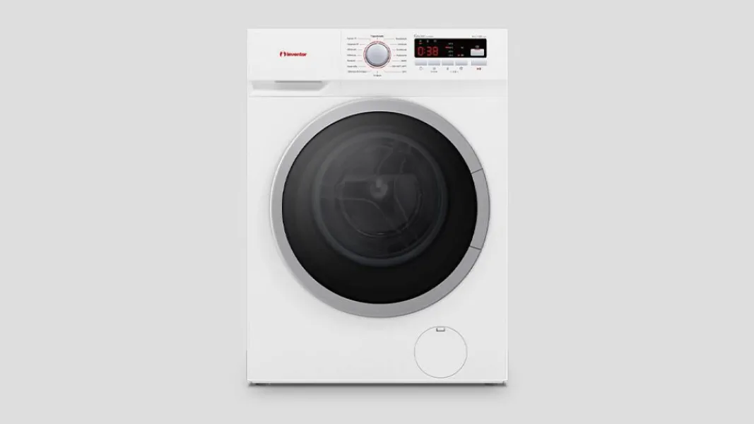 Πλυντήριο Ρούχων Inventor 8kg με Τεχνολογία Ατμού 1400 Στροφών Inverter Motor