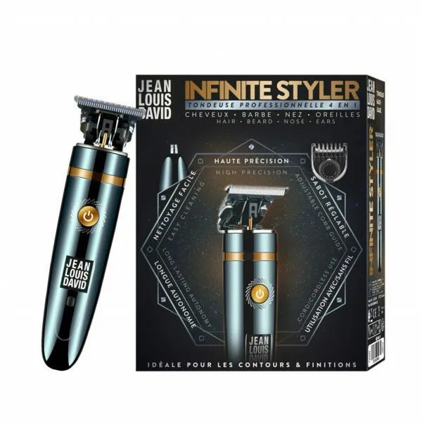 Επαναφορτιζόμενη Κουρευτική Μηχανή Jean Louis David Infinite Styler Trimmer 